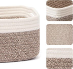 MiniArk Small Storage Baskets for Organizing | Closet Organizer Bins | Shelf - Image 2