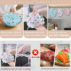 5-Size Reusable Beeswax Bowl Covers - Image 6