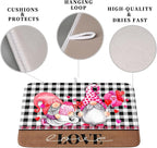 Valentine's Day Dish Drying Mats - Image 3