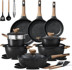 CAROTE 26PCS Pots and Pans Set Non Stick, Cookware Set Pots and Pans Induction by CAROTE