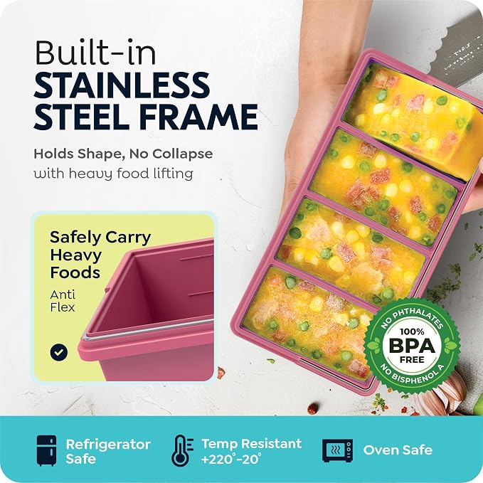 1 cup Silicone Freezer Trays - Image 3
