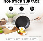 GRANITESTONE 20 Pc Complete Pots and Pans Set Non Stick Cookware Set - Image 3