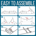 Foldable Chafing Wire Rack Buffet Stand - Image 4