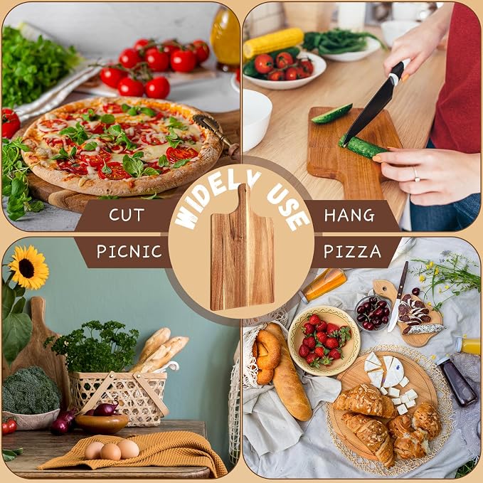Tanlade 18 Pcs Wood Cutting Board Set Cutting Board - Image 4