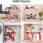 Ukeetap 2 Pack Multi-Purpose Pull-Out Storage Organizers, Under Sink & Cabinet - Image 6