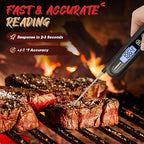 Meat Thermometer Digital, 3S Instant Read Food Thermometer - Image 3