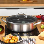 LOLYKITCH 7 QT Large Deep Frying Pan - Image 6