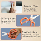 Ceramic Baby Food Scissors Kids - Image 3