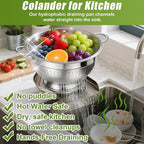 Palksky Stainless Steel Colander Set - Image 4