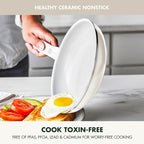 GreenPan Dover 10” Frying Pan Skillet, Non-Toxic PFAS-Free Ceramic Nonstick - Image 2
