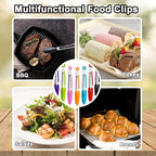 7 Pack Kitchen Tongs, Cooking Tongs - Image 7