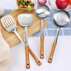 Pleafind 4-Pcs Cooking Utensils Set, Stainless Steel Kitchen Utensils - Image 7