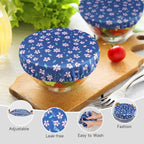 wegreeco Elastic Reusable Bowl Covers - Image 2