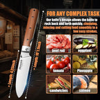 Huusk Folding Chef Pocket Knife - Image 5