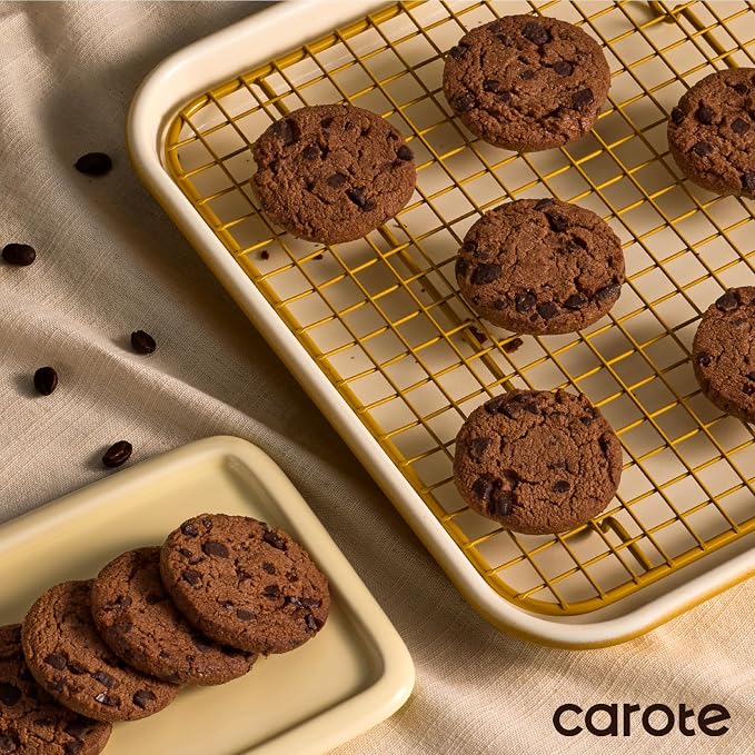 CAROTE 7-Piece Ceramic Baking Pans Set, Aluminized Steel Bakeware Sets - Image 7