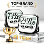 AyayaBoss 2-Pack Magnetic Kitchen Timers - Image 2