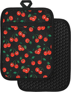 Slohif Silcone Cherry Pot Holders by Slohif