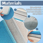 3 Pack Microfiber Dish Drying Mats, Ultra Absorbent Dish Drainer Mats, 20x15" - Image 3