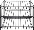 Kitchen Details 3 Tier Can Storage Organizer Rack in Black - Image 2
