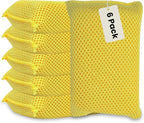Iconikal 6-Pack Bug Scrubber Sponge 5.9x3.5-Inch Yellow Microfiber Large Car by Iconikal