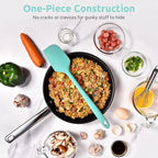14in Extra Large Silicone Spatula: U-Taste 600ºF Heat Resistant Flexible - Image 9