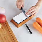 Amazon Basics Whetstone Knife Sharpening Stone, Double-Sided 1000/6000 Grit - Image 6