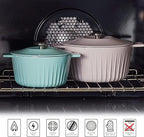 Martha Stewart Eastholm 5 QT Enameled Cast Iron Dutch Oven - Image 7