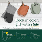 Cuisinart Heritage Kitchen Oven Mitts – Heat-Resistant Kitchen Mitts - Image 6