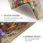Herbs Kitchen Dish Drying Mat - Image 3