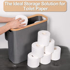 efluky Toilet Paper Basket 28L, Toilet Paper Storage - Image 6