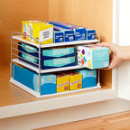 YouCopia UpSpace Cabinet Box Organizer, Adjustable Kitchen and Pantry Shelf - Image 5