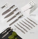 Styled Settings Stainless Steel Knife Set - Image 3