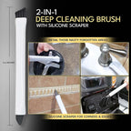 Grout Cleaning Brush Set Heavy Duty Hand Grout Scrub Brush & Detail Cleaning - Image 5