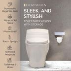 Day Moon™ - Toilet Paper Holder - Modern Roll Holder - Image 3