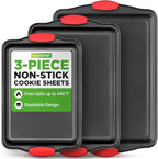 NutriChef 3-Piece Cookie Sheets by NutriChef%E2%84%A2Kitchen