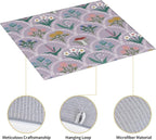 Vintage Flowers Dish Drying Mat 16x18 Inch, Microfiber Absorbent Fast Dry Mat - Image 3