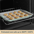 Pyrex 8-Piece Metal Bakeware Set, Lightweight Stainless Steel Baking Trays - Image 7