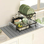 Large Stone Bath Mat 31.5 x 19.7in, Quick Dry Diatomaceous Earth Mats - Image 6