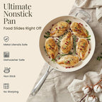 GOTHAM STEEL HAMMERED 14 Inch Non Stick Frying Pans - Image 4