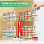 Mystozer Pull Out Spice Rack Organizer - Image 3