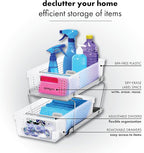 madesmart 2 Tier Bath Organizer, Undersink Storage - Image 2