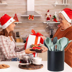 LIBODOUR Kitchen Utensil Holder Extra Large 360°Rotating - Image 2