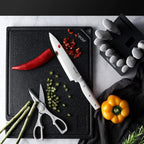 hecef Kitchen Knife Block Set, 14 Pieces Knife Set - Image 5
