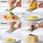 Zulay Kitchen Professional Cheese Grater Stainless Steel - Image 4