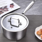 LOLYKITCh Tri-Ply 3 QT Stainless Steel Saucepan - Image 6