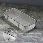 Stainless Steel Side Sink Drain Strainer Basket, Corner Hanging Sink Strainer - Image 6
