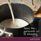Anolon Advanced Home Hard Anodized Nonstick Sauce Pan/Saucepan - Image 5