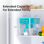 Waterdrop 200-Gallon Long-Life 40-Cup Large Water Filter Dispenser - Image 6