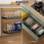 Magheo 2 Pack Expandable Food Storage Container Lid Organizers - Image 4