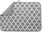 Bellemain XL Dish Mat 24" x 17" Microfiber Dish Drying Mat, Super absorbent by Bellemain